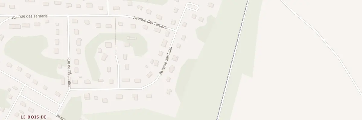 Plan du 44 Av des Lilas à Trie-Château