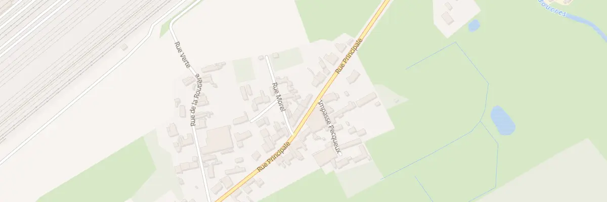 Plan du 898 Rue Principale à Fréthun