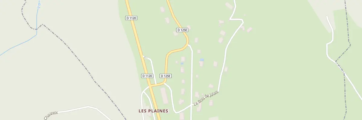 Plan du 5198 Le Bois de Jaleix à Ladignac-sur-Rondelles