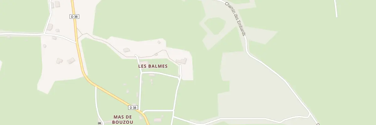 Plan du 5094 Les Balmes à Grèzes