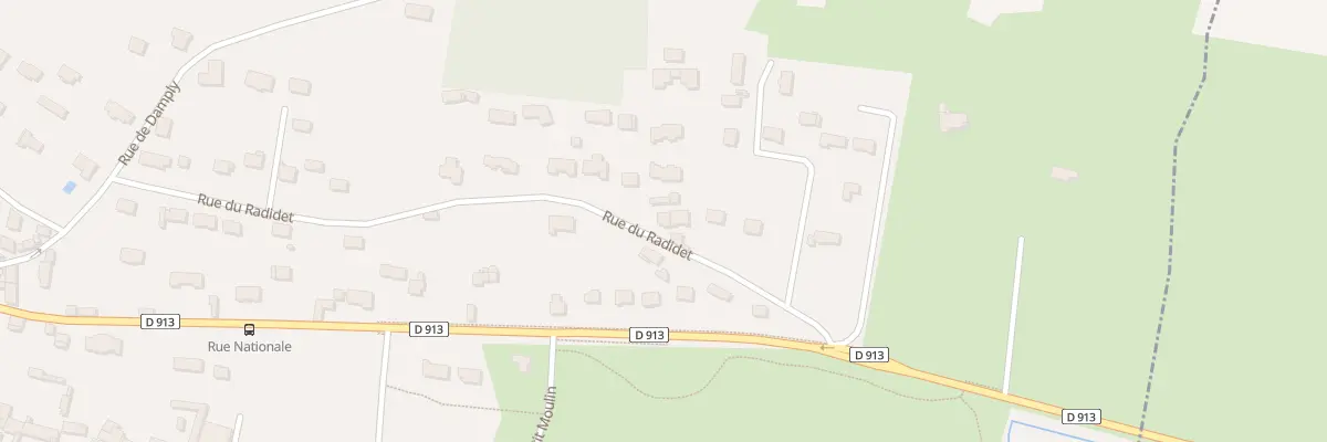 Plan du 38 Rue du Radidet à Brueil-en-Vexin