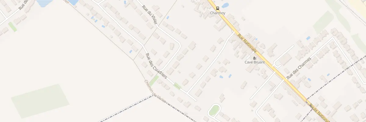 Plan du 23 Rue du Vivier à Ormes