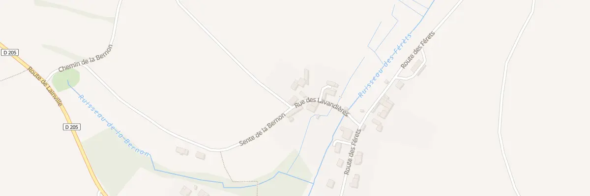 Plan du 15 Rue des Lavandières à Montalet-le-Bois
