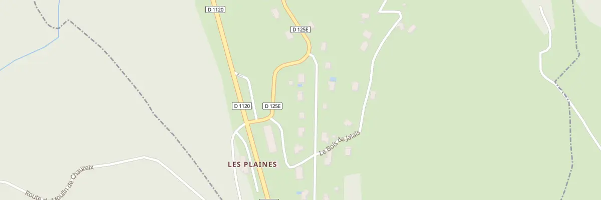 Plan du 18 Le Bois de Jaleix à Ladignac-sur-Rondelles