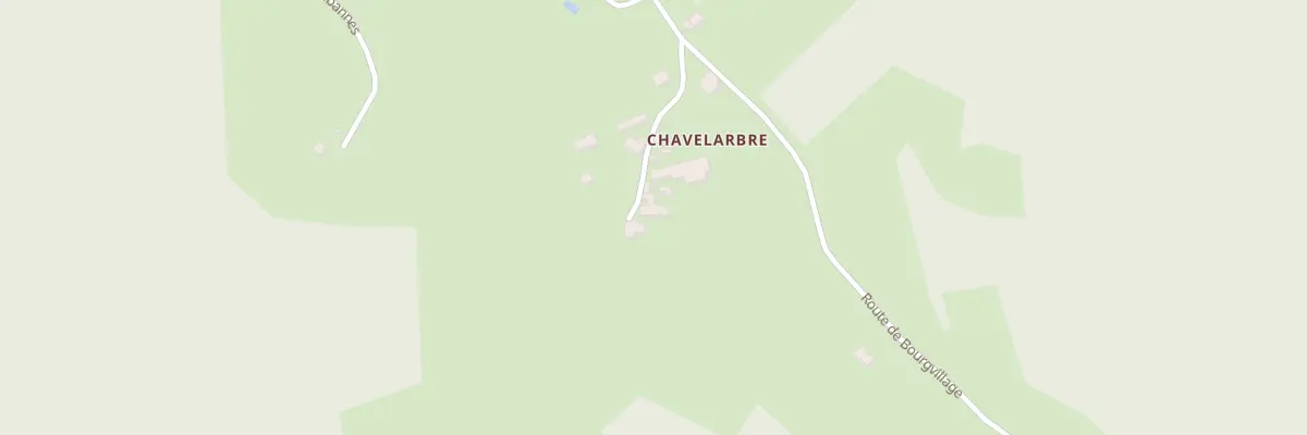 Plan du 7 Rte de Chavelarbre à Lagarde-Marc-la-Tour