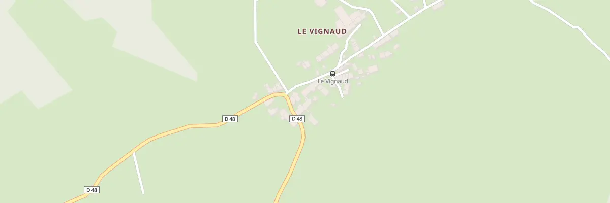 Plan du 8 Le Vignaud à Anzême