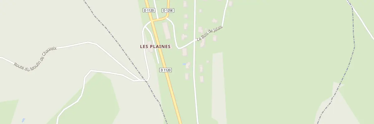 Plan du 2 Le Bois du Breuil à Ladignac-sur-Rondelles