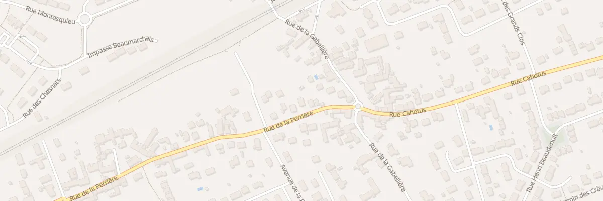 Plan du 10 Rue de la Perrière à La Chapelle-Saint-Mesmin
