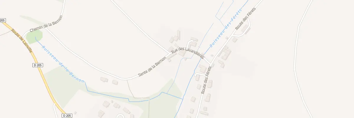 Plan du 9 Rue des Lavandières à Montalet-le-Bois