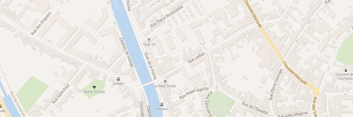 Plan du 9 Rue Ledien à Abbeville