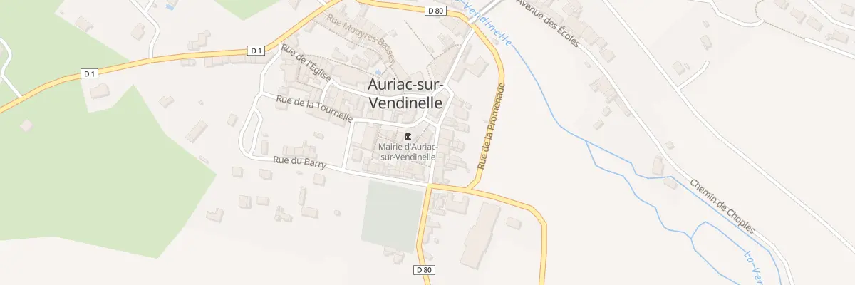 Plan du 4 Rue Notre-Dame à Auriac-sur-Vendinelle