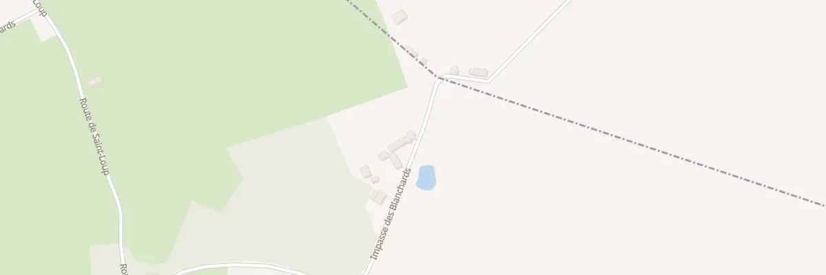 Plan du 5123 Les Blanchards à Anjouin