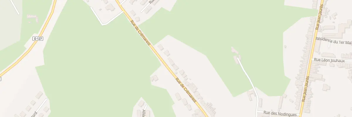 Plan du 64T Rue de Crémarest à Desvres