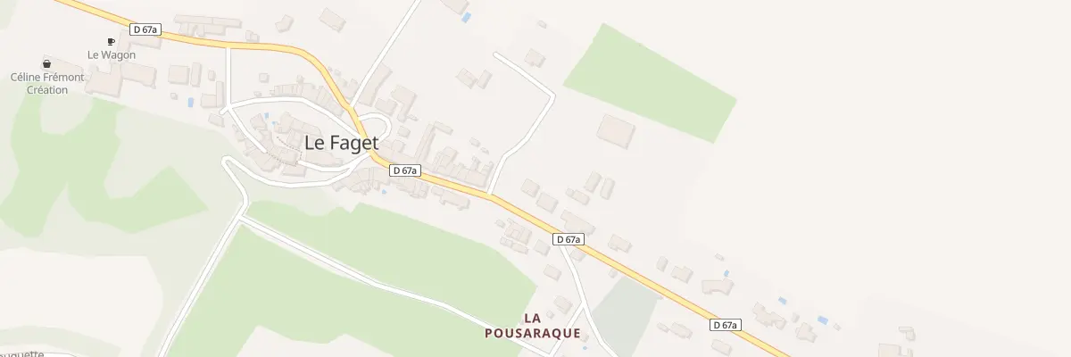Plan du 1C En Duran au Faget