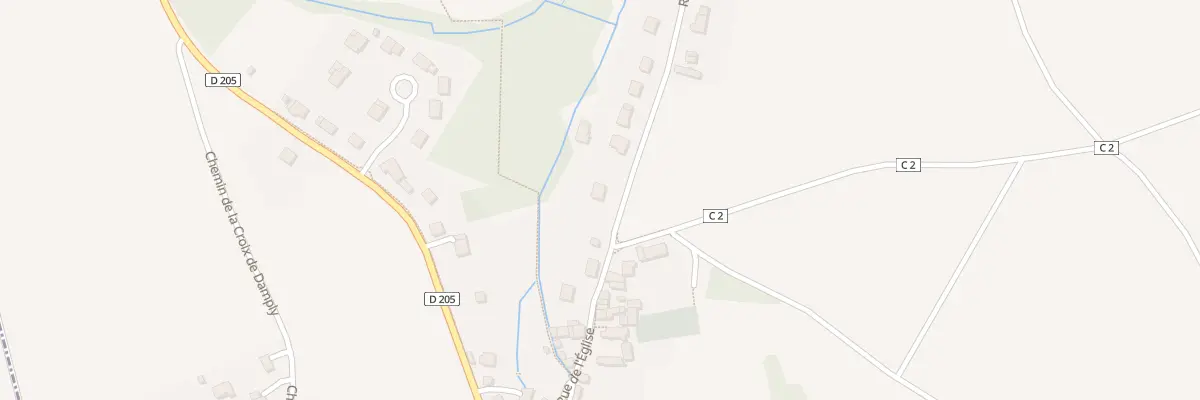 Plan du 5 Rte des Férêts à Montalet-le-Bois