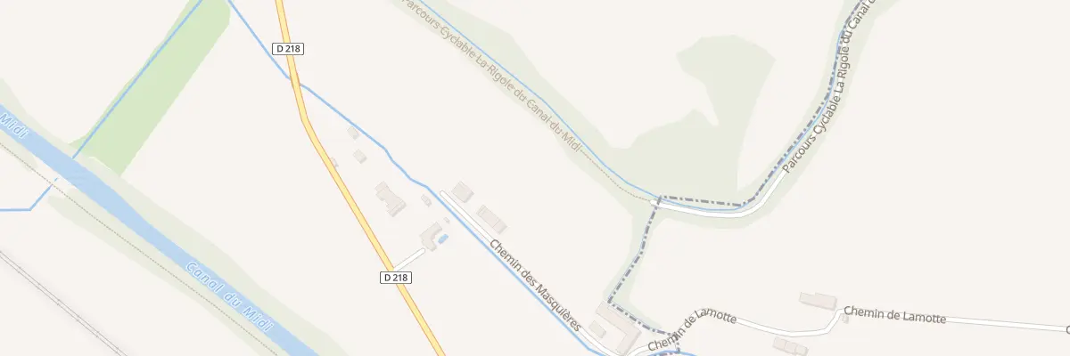 Plan du 280 Che des Masquières à Montferrand