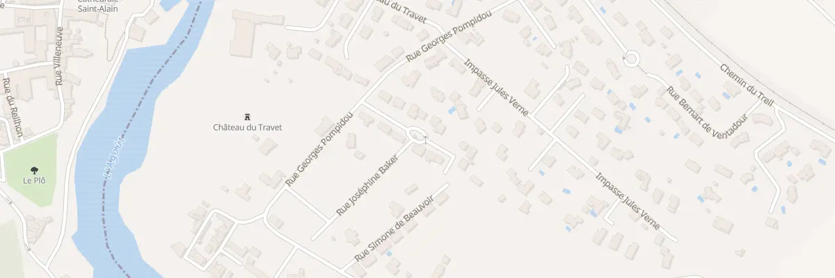 Plan du 21 Rue Simone Veil à Labastide-Saint-Georges