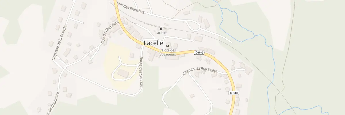 Plan du 5053 Le Bourg à Lacelle