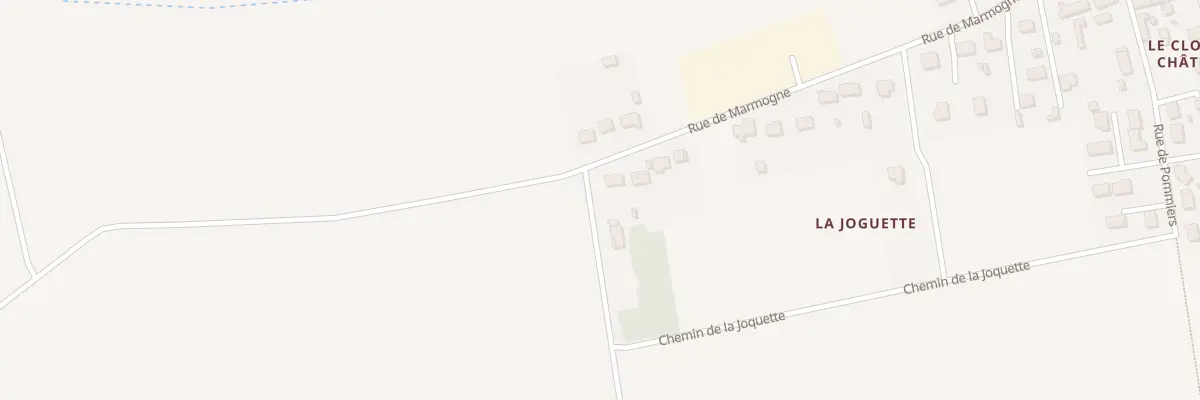 Plan du 371 Rue de Marmogne à Gidy