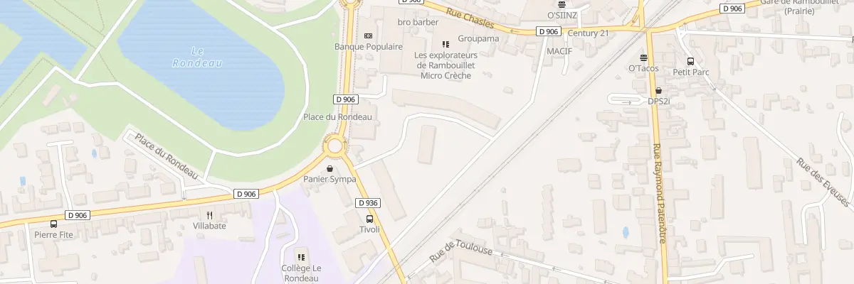 Plan du 15 Res Grand Veneur Rue G Lenotre à Rambouillet
