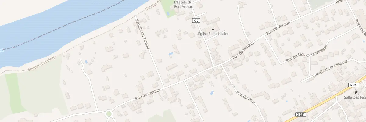 Plan du 910 Rue de Verdun à Saint-Hilaire-Saint-Mesmin