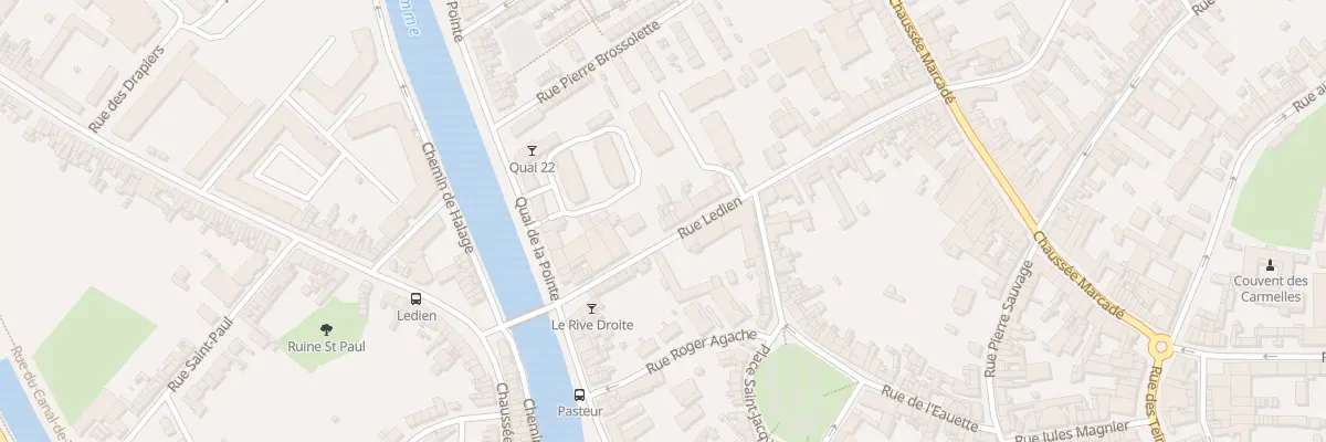 Plan du 11 Rue Ledien à Abbeville