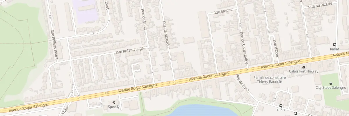 Plan du 4 Rue de Mogador à Calais