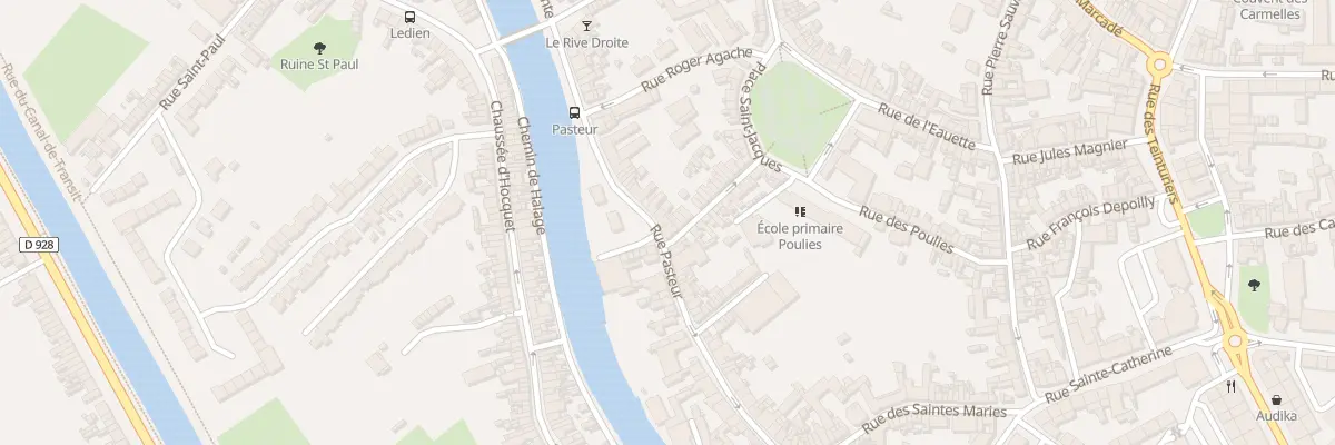Plan du 60 Rue Pasteur à Abbeville