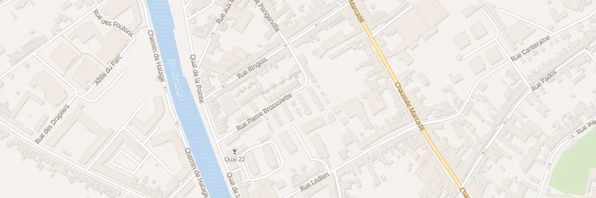 Plan du 44 Rue Pierre Brossolette à Abbeville