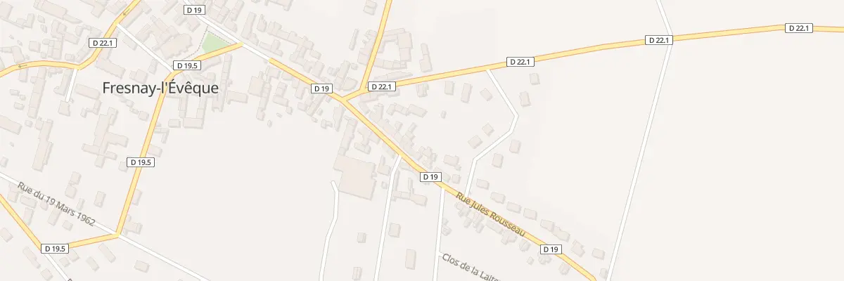 Plan du 37 Rue Charles Péguy à Fresnay-l’Évêque