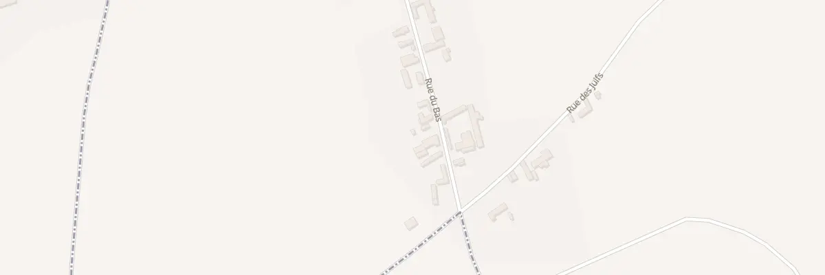 Plan du 6 Rue de Bas à Dominois