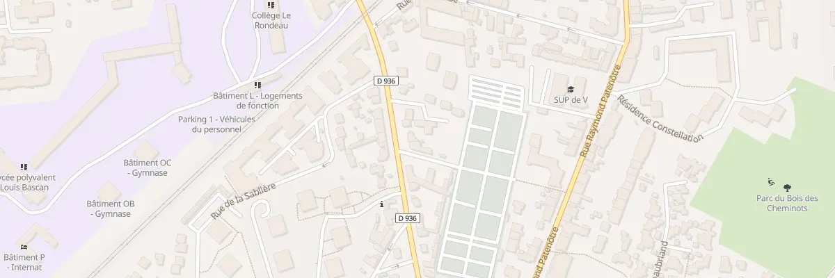 Plan du 39 Rue G. Lenotre à Rambouillet