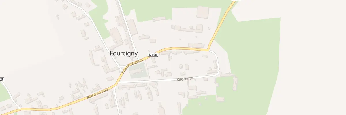 Plan du 5028 Rue de Marlers à Fourcigny