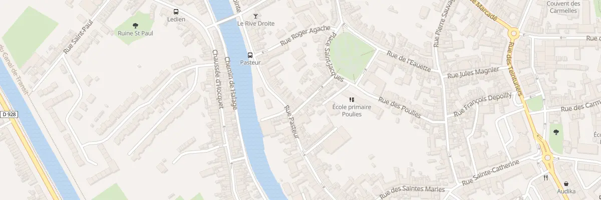 Plan du 9 Ptr Pte Rue Saint Jacques à Abbeville
