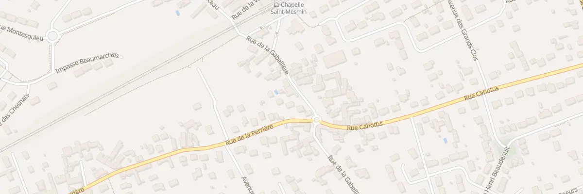 Plan du 59 Rue de la Gabellière à La Chapelle-Saint-Mesmin