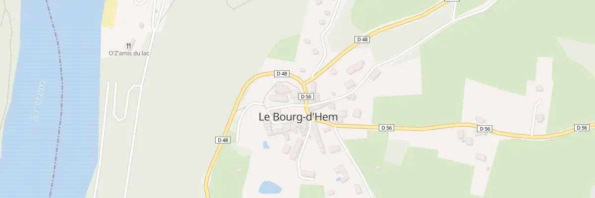 Plan du 5 Le Bourg au Bourg-d’Hem