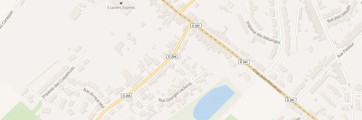 Plan du 8 Rue de la Brasserie à Longfossé