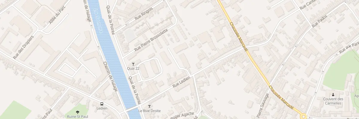 Plan du 27 Rue Ledien à Abbeville