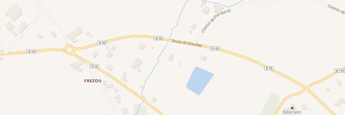 Plan du 366 Rte de Graulhet à Montans
