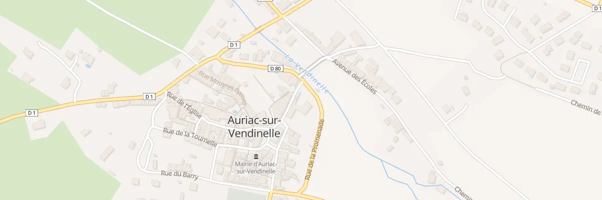 Plan du 15 Pl de la Halle à Auriac-sur-Vendinelle