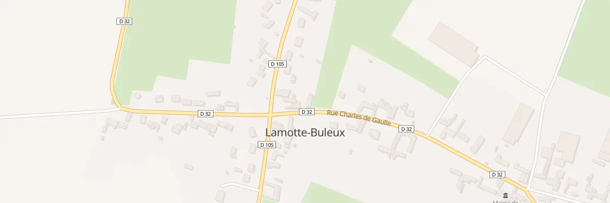 Plan du 346 Rue Charles de Gaulle à Lamotte-Buleux
