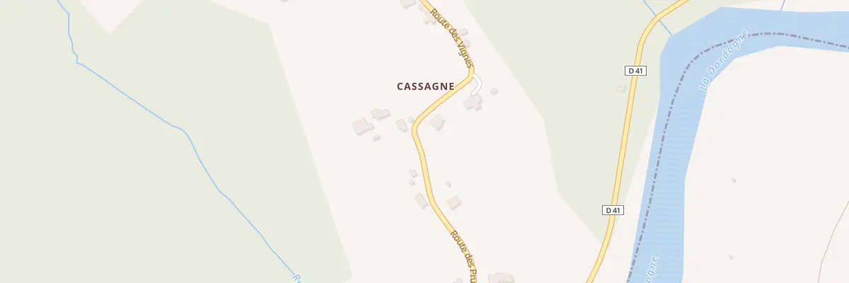 Plan du 5189 Cassagne à Astaillac