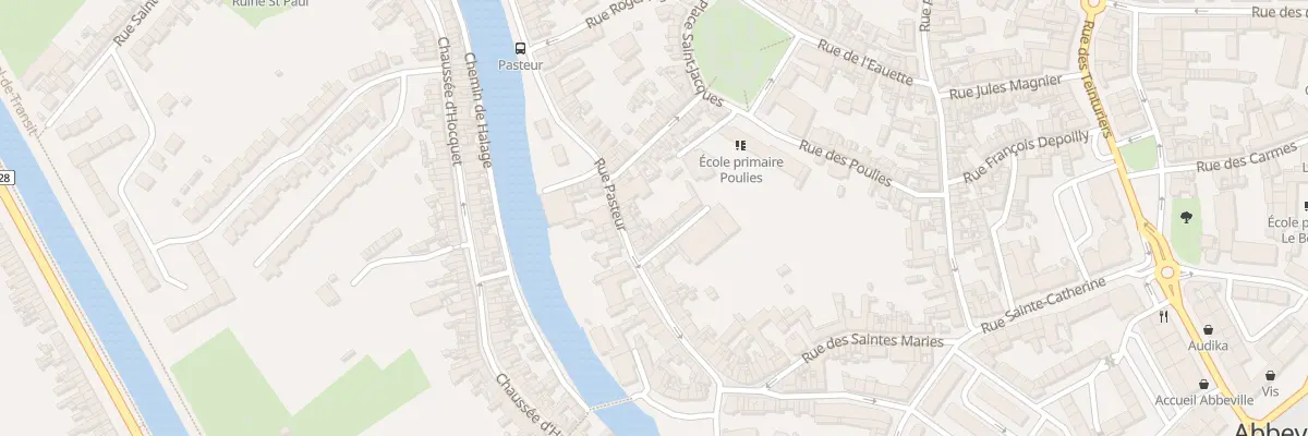 Plan du 42 Rue Pasteur à Abbeville