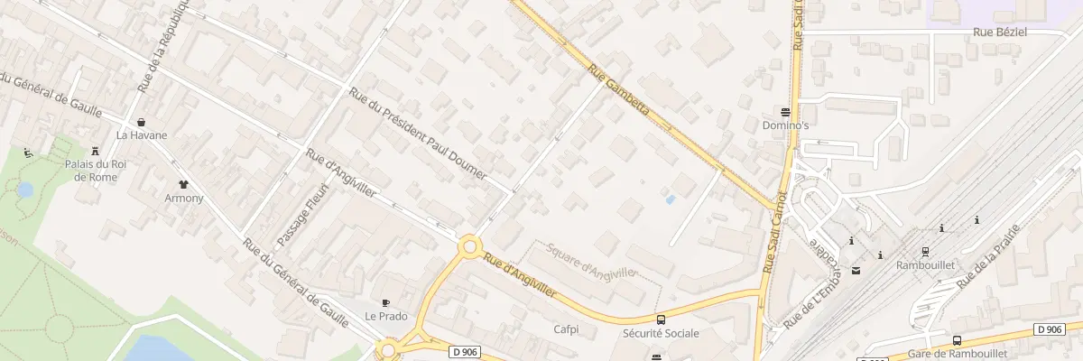 Plan du 20 Rue du Général Humbert à Rambouillet