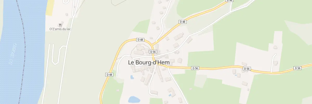 Plan du 3 Le Bourg au Bourg-d’Hem
