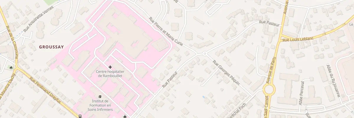 Plan du 23B Rue Pasteur à Rambouillet