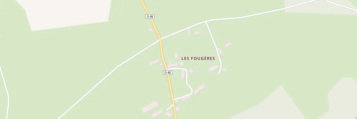 Plan du 10 Les Fougères au Bourg-d’Hem