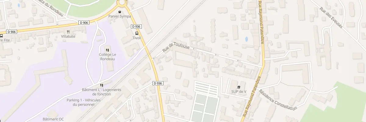 Plan du 6 Rue de Toulouse à Rambouillet
