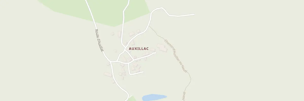 Plan du 354 Auxillat à Treignac