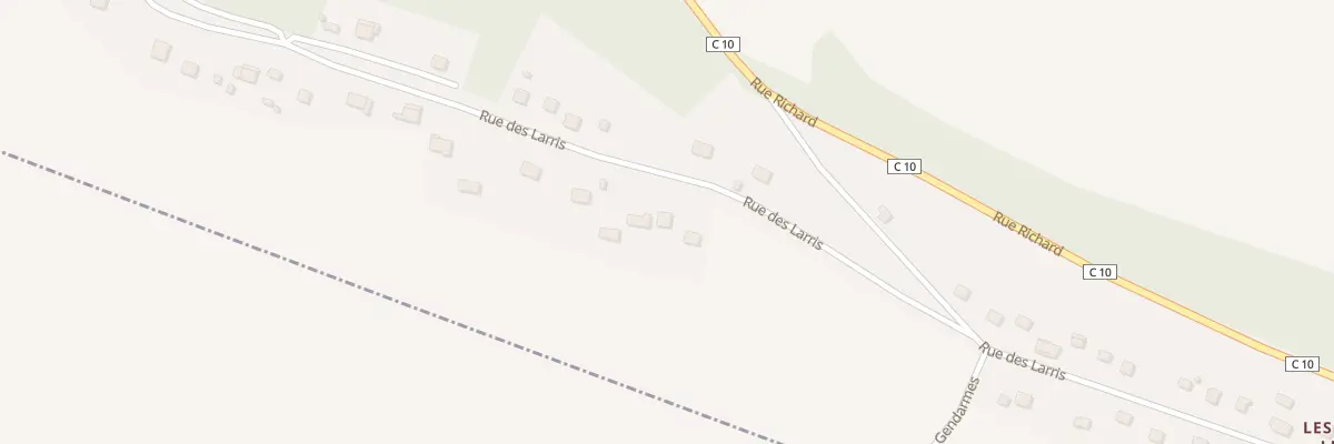 Plan du 143 Vc Nouvelle Bois des Larris à Cuigy-en-Bray